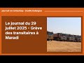 Le Journal Du 29 Juillet 2025 Grève Des Transitaires à Maradi Journal En Tamasheq Studio Le Journal Du 29 Juillet 2025 Grève Des Transitaires à Maradi Journal En Tamasheq Studio