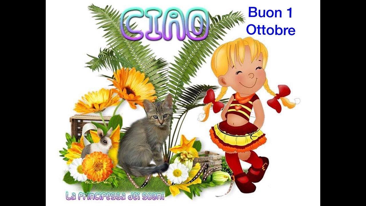 Benvenuto Ottobre buongiorno e buona domenica - YouTube