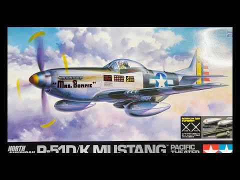 Tamiya North American P 51D/K Mustang Pacific Theater 1/32 Scale