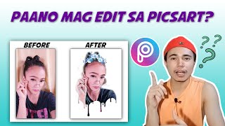 HOW I EDIT MY PICTURES USING PICSART | BLACK DRIP TUTORIAL