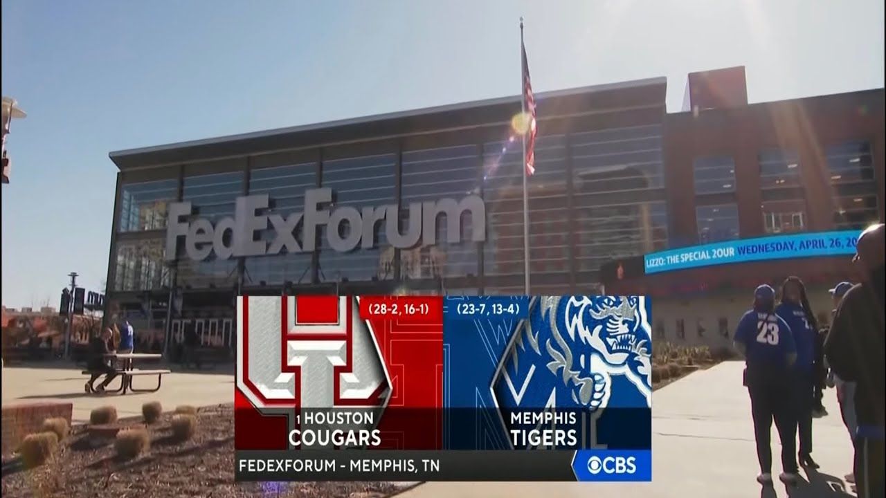 CBB on CBS intro Houston AT Memphis - YouTube