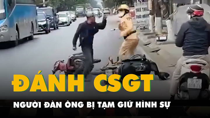 Tạm giữ hình sự người đàn ông 67 tuổi tấn công cảnh sát giao thông ở Hải Phòng