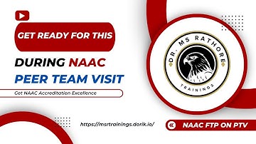 This question would definitely asked by NAAC assessors during NAAC Peer Team Visit at Your Institute