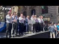NYC Israel Day Parade kicks off with Israeli and US National Anthems
