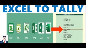 How To Import Data From Excel To Tally | Excel To Tally | Import XML Data