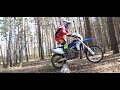 УШЕЛ ОТ ДПС :D!!! WR450F 2012.  Лыжня. 3.30. SLOW MOTION. Работа подвески в стоке.