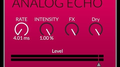M4L Analog Echo for ableton live