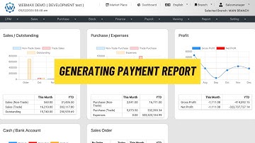 (ENG) Payment Report - Payment Report (Webmax ERP System) (V3)