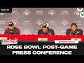 Ohio State: Ryan Day, C.J. Stroud, Jason Smith-Njigba Rose Bowl Postgame Press Conference