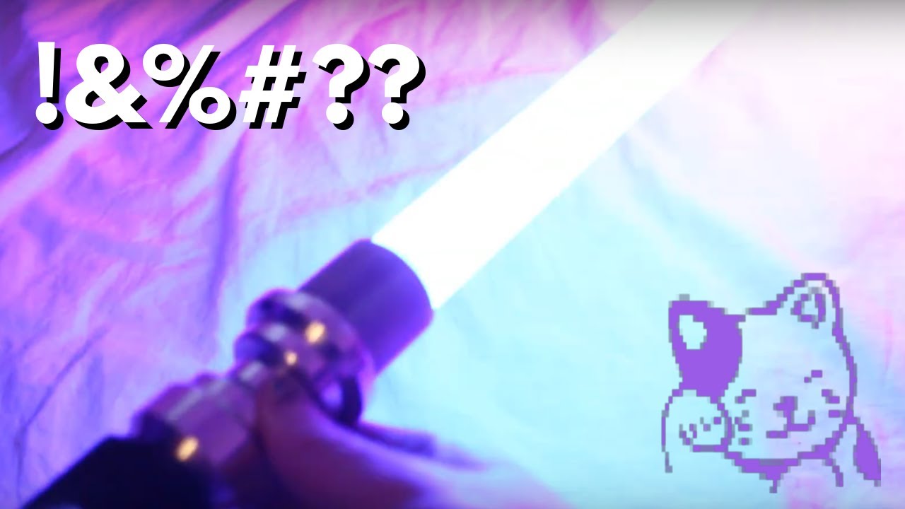The WEIRDEST Lightsaber Sound Font Ever - YouTube