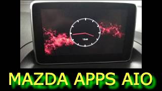 MAZDA CONNECT 2018 NEW APPS AIO 2.8 - YouTube