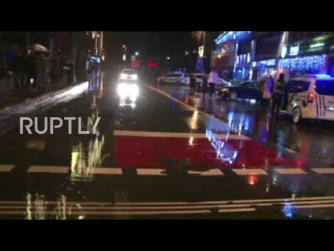 Turkey: Ambulances rush to club after 35 killed in New Year’s Eve shooting