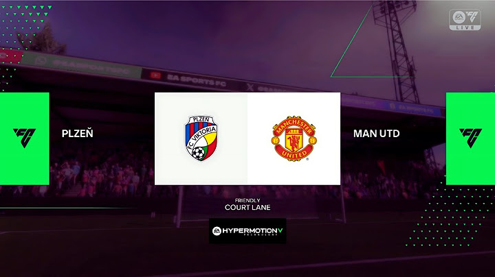 Viktoria Plzeň vs Man United Live Match Today | Europa League 2024 | Match stream FC25