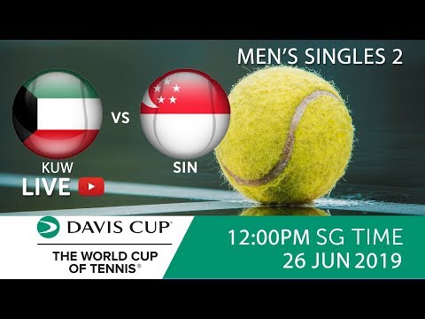 Kuwait ๐ฐ๐ผ vs ๐ธ๐ฌ Singapore Singles Match 2 | Davis Cup Asia Oceania Group III
