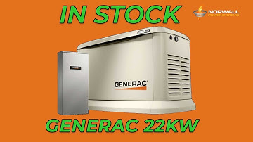 In Stock Generac 22kW Generator Ships in 3 Days | Norwall