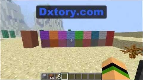 Minecraft 1.6: How To Make Hardened Clay, Stained Clay, Carpets, And How To Name Animals!