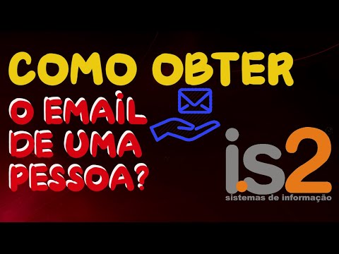 Vídeo: Como Descobrir O E-mail De Uma Pessoa