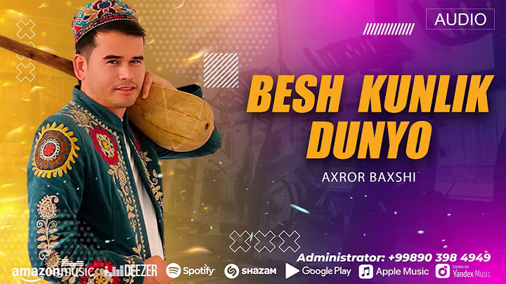 Axror Baxshi - Besh kunlik dunyo | ✔ youtube.com/@axror_baxshi