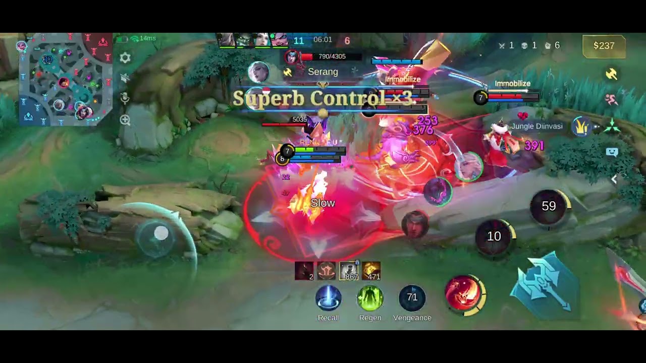 Jelly Lengket Menyebalkan #mobilelegends #roam #roamsupport #mlbb 