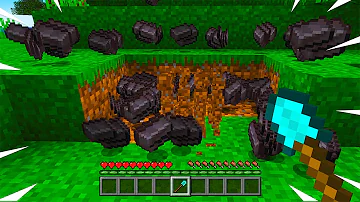 マイクラブロックを壊すとmobが出る世界