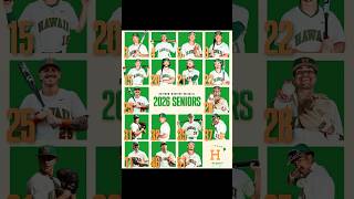 Senior Night Game 3 Hawaii Vs CSUN #bigwest #uh #hawaii #collegebaseball #csun