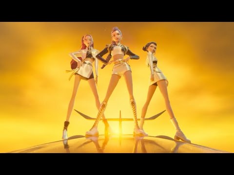 Хантрикс Золотые Кейпоперши охотницы на демонов Huntrix Golden 2025