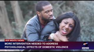 More Intervention Is Needed To Address The Psychological Effects Of Domestic Violence