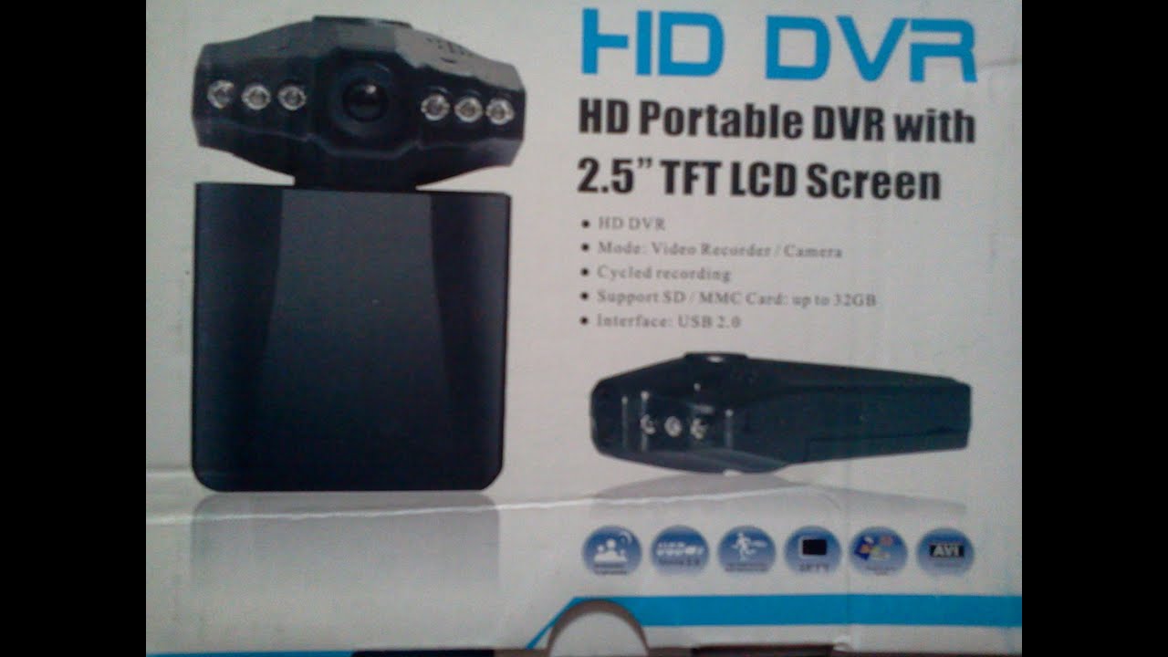 25 HD DVR Dash Cam Video Review by AA1PR Part 1 YouTube