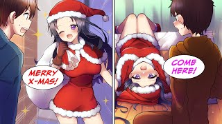 [Manga Dub] After work on X-mas, my pretty boss showed up in a Santa costume [RomCom]