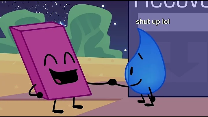 BFDI but I (try) captioning Teardrop’s expressions (part 6)