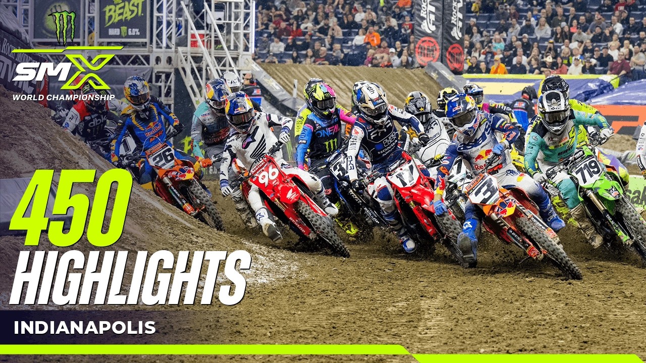 Supercross Round #9 450SX Highlights | Indianapolis, Indiana Lucas Oil Stadium | March 7, 2026