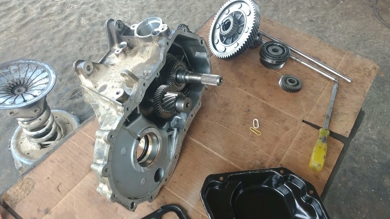 cambio de balero de una transmisión cross Fox 07