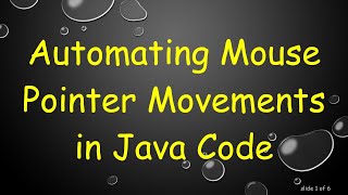 Automating Mouse Pointer Movements in Java Code Net Worth