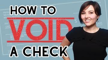 How to Void a Check [The Right Way]