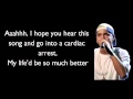 Eminem  so much better lyrics on screen