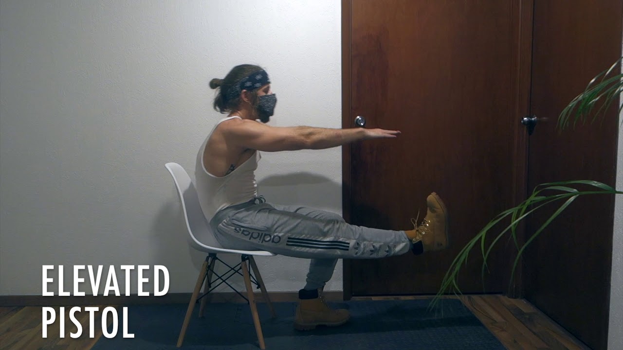 Pistol Squat Progression - YouTube
