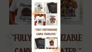 Customizable Family Reunion Canva Template | Editable Text & Images Instant Download