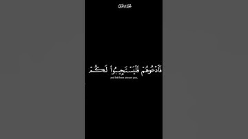 استمع للقرآن الكريم انها فقط 15 ثانية #foryou #quran ##viral #ياسر_الدوسري #شاشه_سوداء