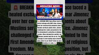 BREAKING: CNN’s Omar Jimenez Challenges Nancy Mace Live On Air 🚨