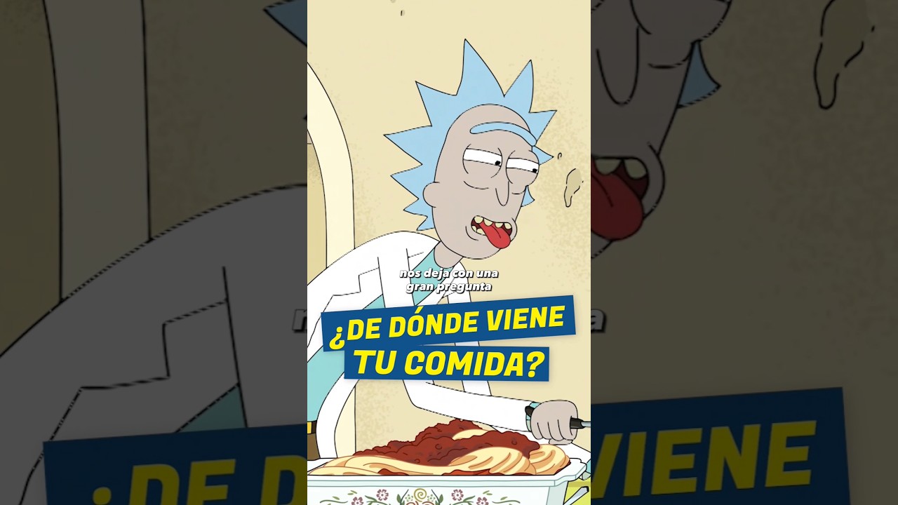El ESPAGUETI de Rick y Morty #shorts
