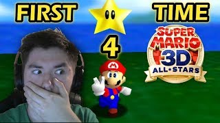 Playing Super Mario 64 FOR THE FIRST TIME Part 4 (Super Mario 3D All Stars)