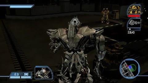 Transformers the game modding megatron inside hoover dam