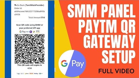 Google Pay On SMM Panel | Upi gateway on SMM Panel