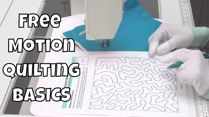 Beginner Free Motion Quilting Stippling - Quilting...