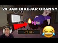 24 JAM DIKEJAR GRANNY SERAM 😂 GRUMPY GRAN SCARY OBBY 😈