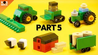 Lego Farm Mini Vehicles - Part 5 (Tutorial)