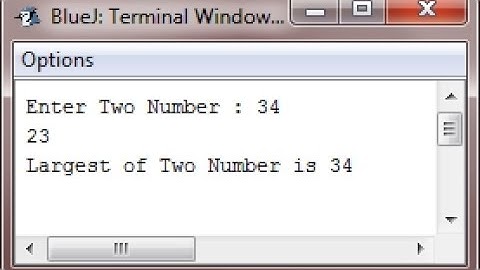 JAVA Tutorial #4 | Find Greatest or Smallest Of Two Number?