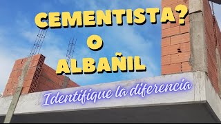 Diferencia entre cementista y albañil #construction #albañiles #trendyoutube