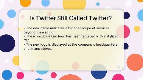 Is Twitter Still Called Twitter? - Everyday-Networking