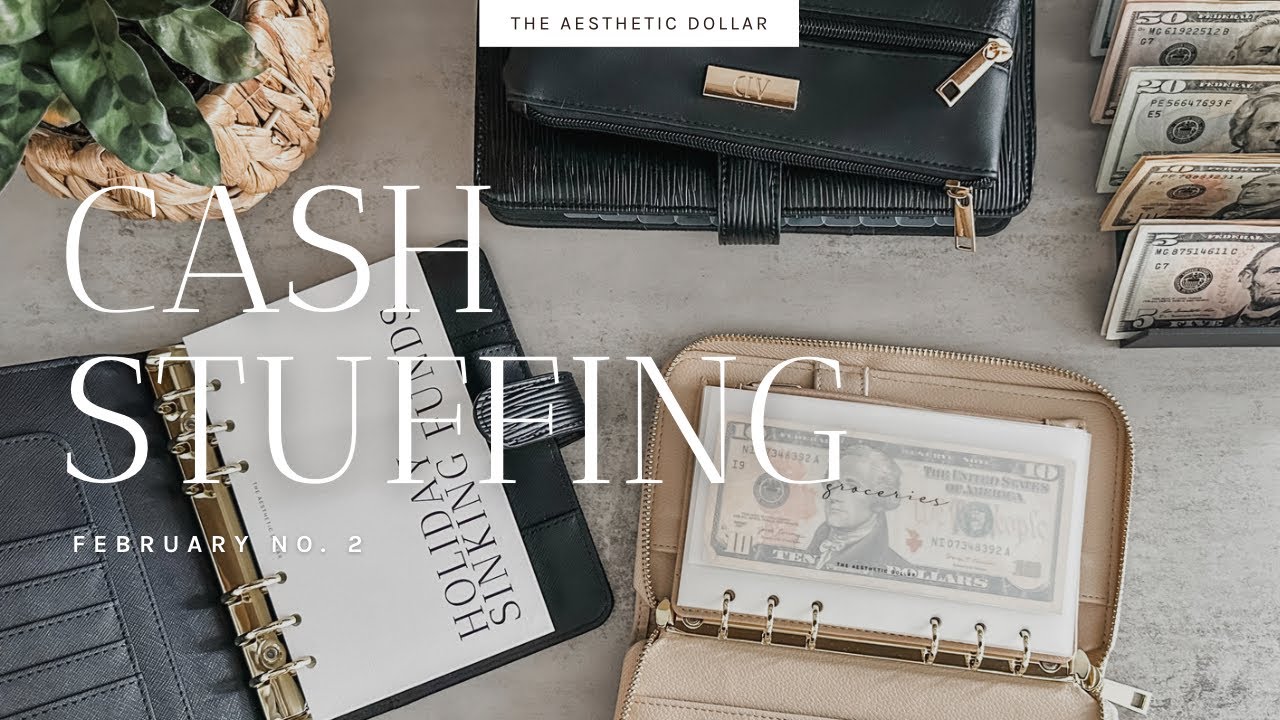 Cash Stuffing | $1,740 | February No. 2 | Jeulia Jewelry | Sinking Funds + Savings Challenges